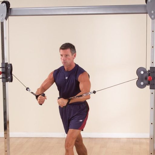 Body-Solid Keresztcsiga lapsúllyal (GDCC250)