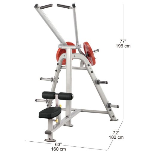 Steelflex Plate Load Hátgép (PLLA-BR)
