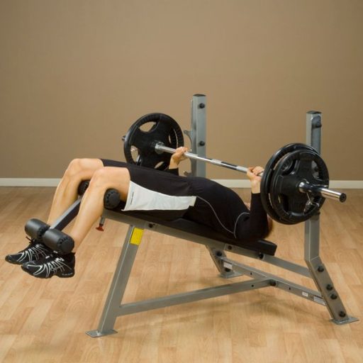 Body-Solid Olympiai negatív fekvenyomópad (SDB351G)