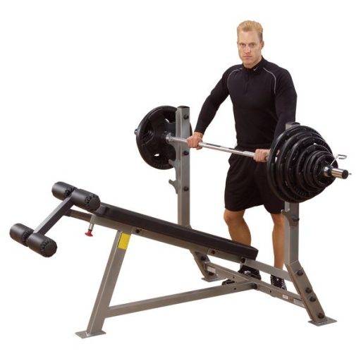 Body-Solid Olympiai negatív fekvenyomópad (SDB351G)