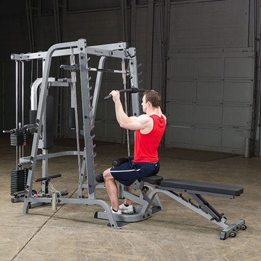 Body-Solid Fantom 7 in 1 kombinált gép / Smith erőkeret (GS348QP4)