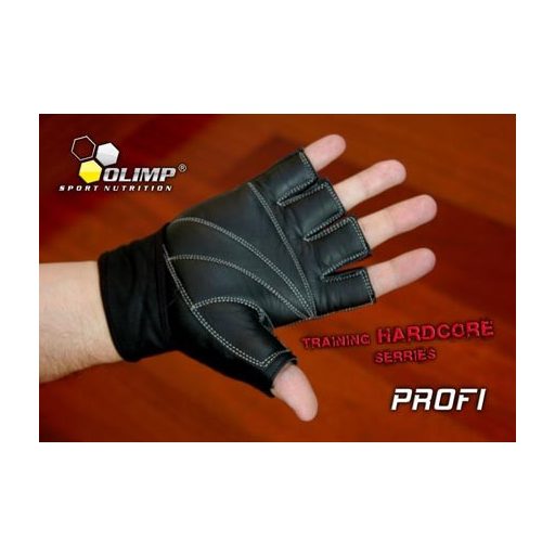 OLIMP SPORT Edző Kesztyű PROFI Black S