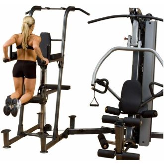   Body-Solid Fusion 600 + Húzódzkodó/Tolódzkodó állvány (FCDWA)