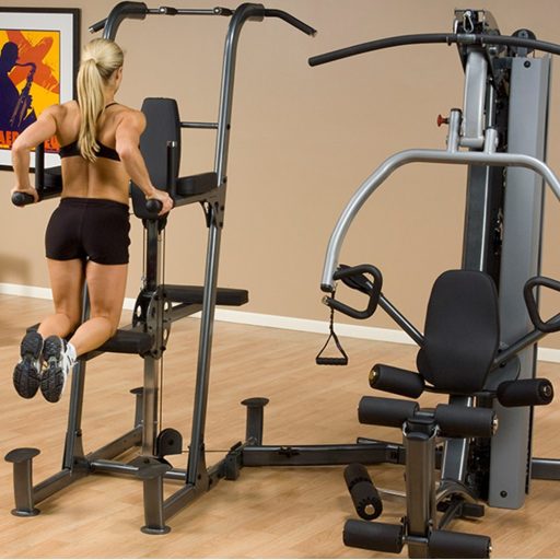 Body-Solid Fusion 600 + Húzódzkodó/Tolódzkodó állvány (FCDWA)